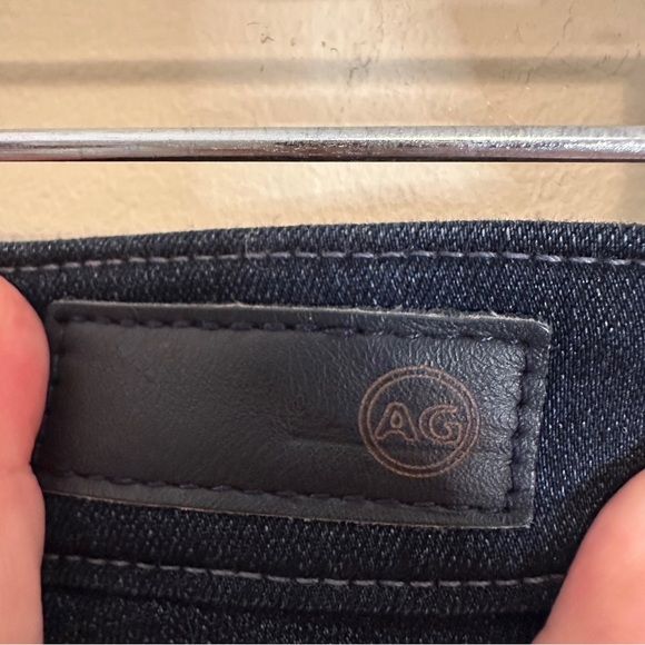 AG Adriano Goldschmied Farrah Indigo High-Rise Ankle Skinny Jeans Womens Size 27 - Picture 7 of 10